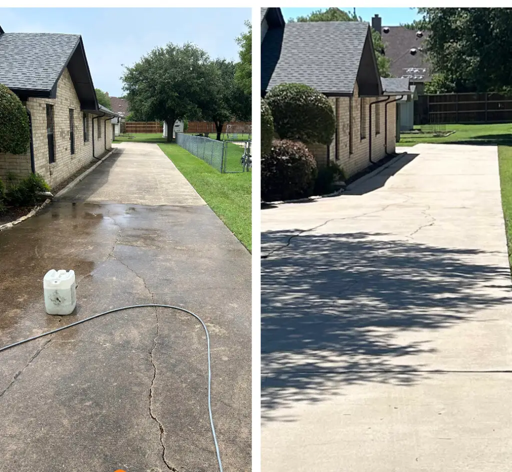 Driveway Cleaned
